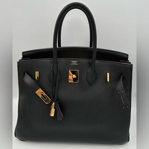 Birkin 35 Togo Noir